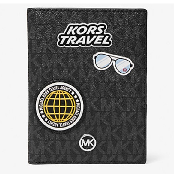 Michael Kors Jet Set Travel Md Embellished Signature Logo Passport Case
Black - Picture 3 of 16